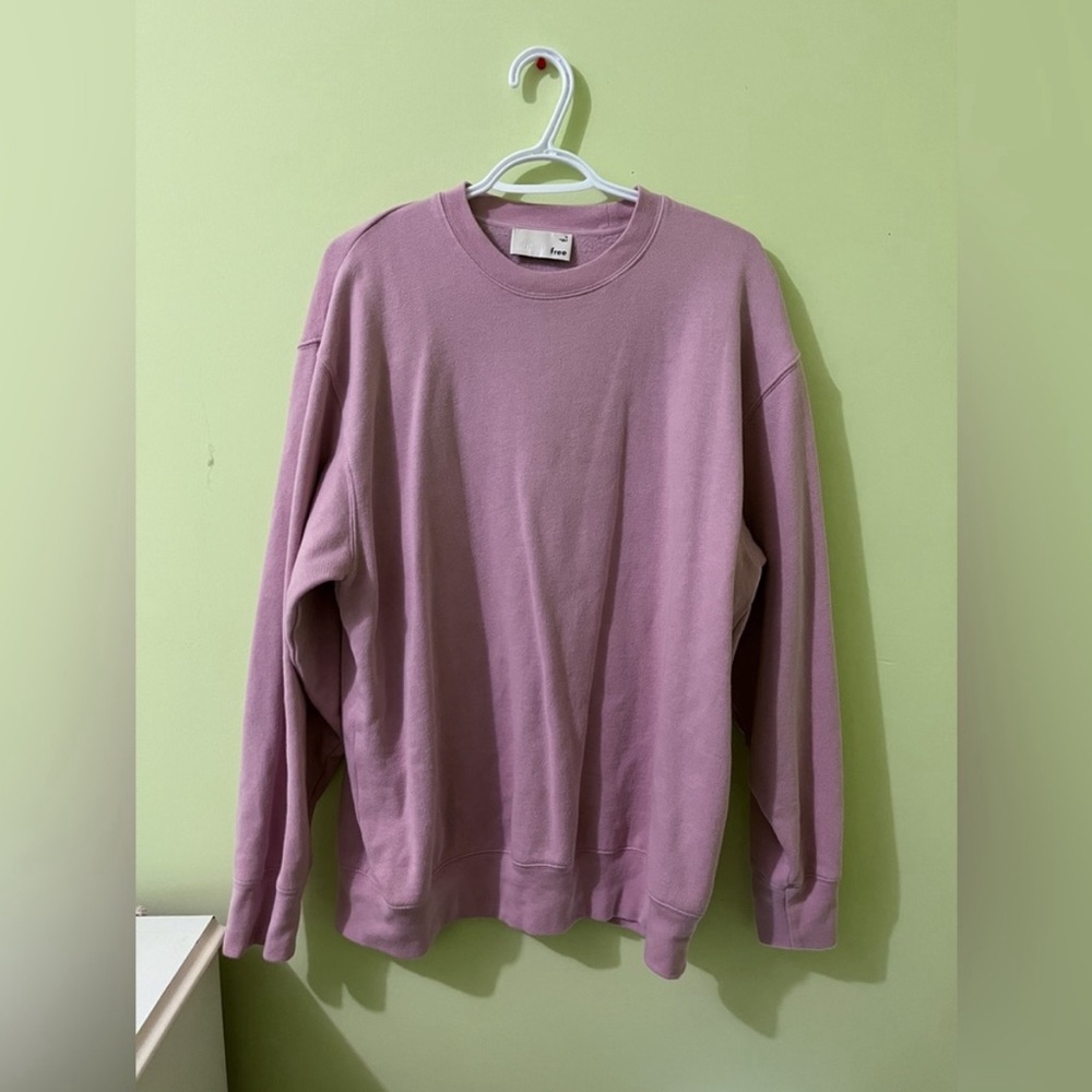 Aritiza Wilfred Free crewneck sweatshirt - Mauve